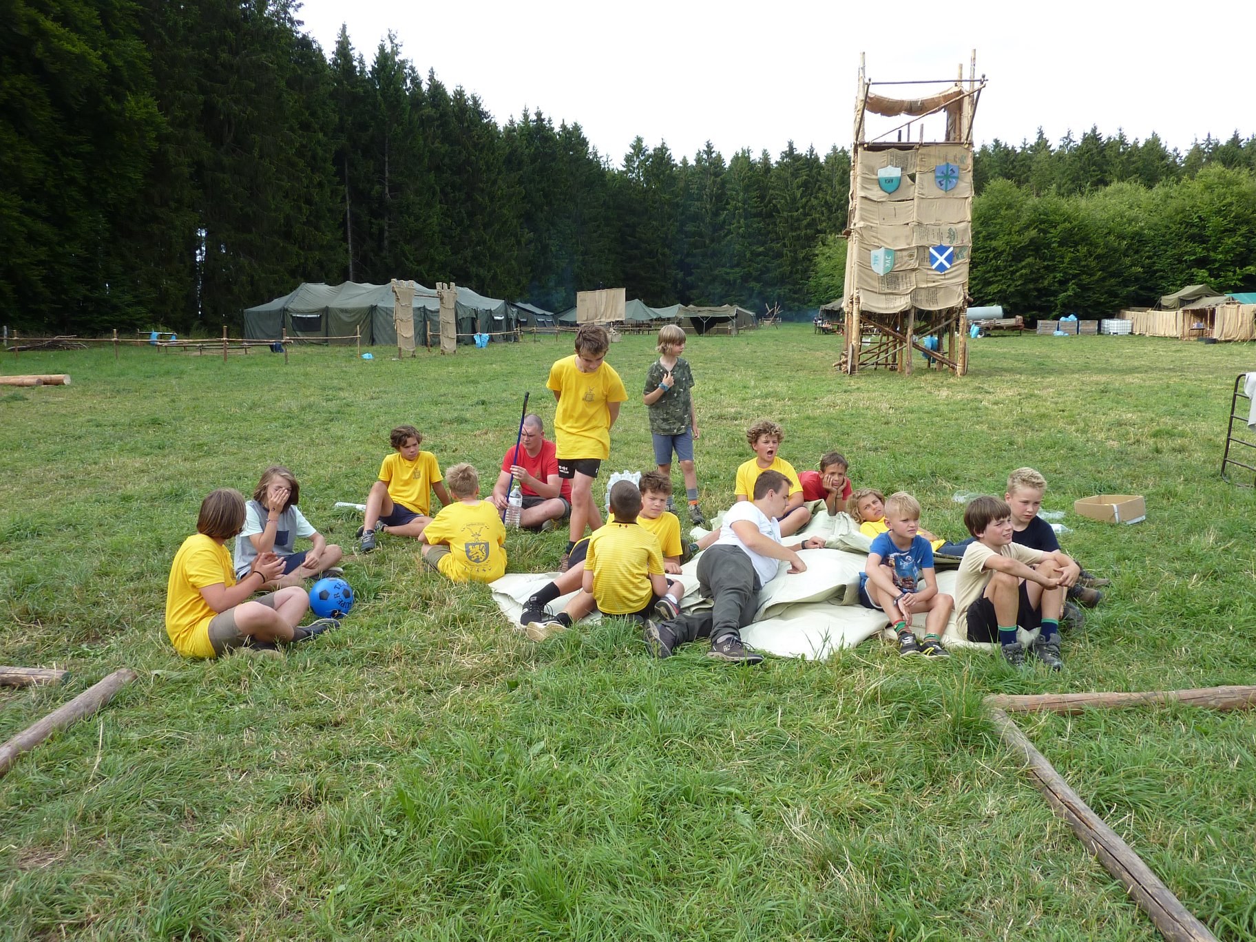 Sint-Martinus den XIIde - Kamp Losange algemeen